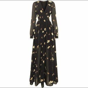 Vero Moda Mia Long Sleeve Maxi Dress